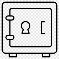 security, safe house, safe place, safe storage icon svg