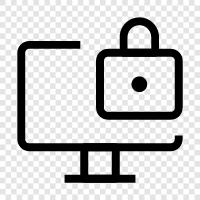 Security lock, Lock computer, Lock file, Lock folders icon svg