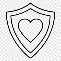 security, guard, protect, defend icon svg