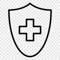 security, safety, defense, deterrence icon svg