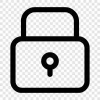 Güvenlik, anahtar, kapı, kasası ikon svg