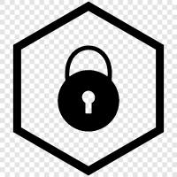 security, security measures, locking, shackle icon svg