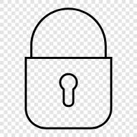 security, key, door, safe icon svg