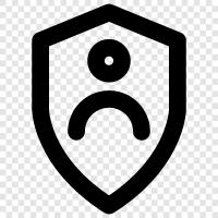 Security, Privacy, Identity Theft, Fraud icon svg