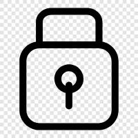 security, safe, protection, key icon svg