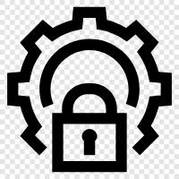 Security policy, Security settings, Security template, Security template file icon svg