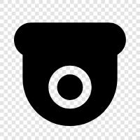 security, monitoring, security camera, video surveillance icon svg