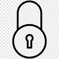 security, key, locks, hardware icon svg