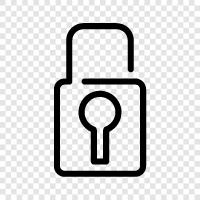 security, lock, key, security system icon svg