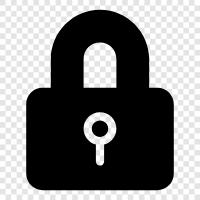 security, safe, padlock, key icon svg