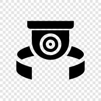 security, surveillance, monitoring, CCTV icon svg