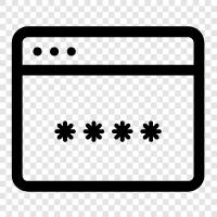 security, authentication, encryption, password icon svg