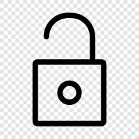 security, door, key, safe icon svg