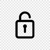 security, lock, key, padlock key icon svg