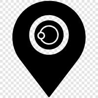 see locations, see location on map, see location icon svg