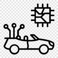 selfdriving car, autonomous car, selfdriving car technology, car icon svg