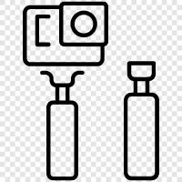 selfie, Stick, camera, photography icon svg