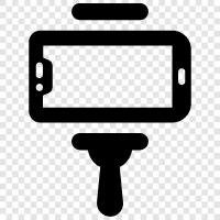 selfie stick, mirror selfie, selfie camera, selfie app icon svg