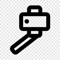 selfie, stick, photography, photography equipment icon svg