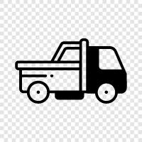 semi truck, cargo truck, pickup truck, delivery truck icon svg