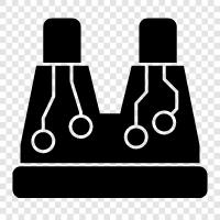 semiconductor, microcontroller, microcomputer, embedded system icon svg