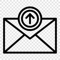 send email, send letter, mail, mail service icon svg