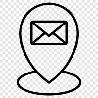 send mail, mail box, mail server, mail client icon svg