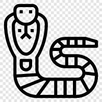 serpent, automobile, snake, cobra icon svg