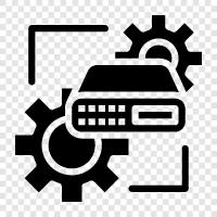 Server Administration, Server Security, Server Monitoring, Server Maintenance icon svg