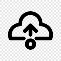 server cloud, cloud server hosting, server hosting, cloud server for business icon svg