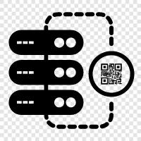 Servercode, ServerBarcode, ServerTag, ServerSticker symbol