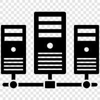 Server, Infrastructure, Network, Storage icon svg