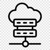 server, datacenter, datacenter hosting, cloud hosting icon svg