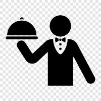 Server, Waitress, Bartender, Bartender Server icon svg