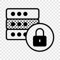 Server Security icon svg