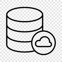Server, Cloud, Serverprovider, CloudHosting symbol