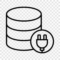 Server, Connected, Servers, Data icon svg