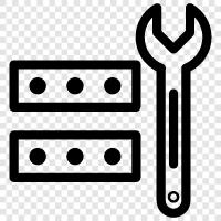 Server software, Server administration, Server security, Server backup icon svg