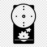 servo, motor, control, position icon svg