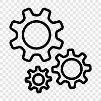 Settings, gears, gear, gear settings icon svg