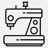 Sewing Machine Supplies, Sewing Machine Parts, Sewing Machine Accessories, Sewing Machine icon svg