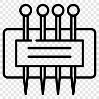 sewing needles, embroidery needles, quilting needles, tailor s icon svg