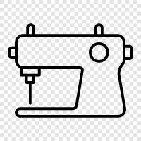 Sewing Supplies, Sewing Machine icon svg