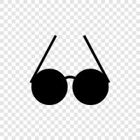 shades, sun glasses, protection, eyewear icon svg