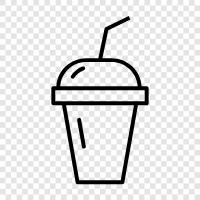 shake, smoothie, frappe, dairy icon svg