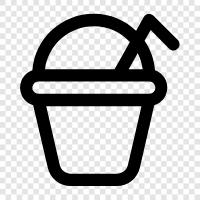 Shake, Milchshake, Frappe, Smoothie symbol