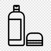 shampoo ingredients, shampoo for oily hair, shampoo for curly hair, shampoo for icon svg