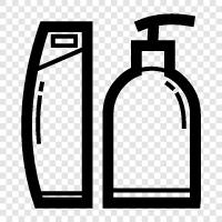 Shampoo, Haarshampoo, Haarwäsche, Haarreinigung symbol