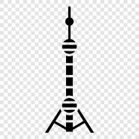 Shanghai, China, Oriental, skyscraper icon svg