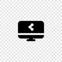 share pc, share laptop, share internet, share files icon svg